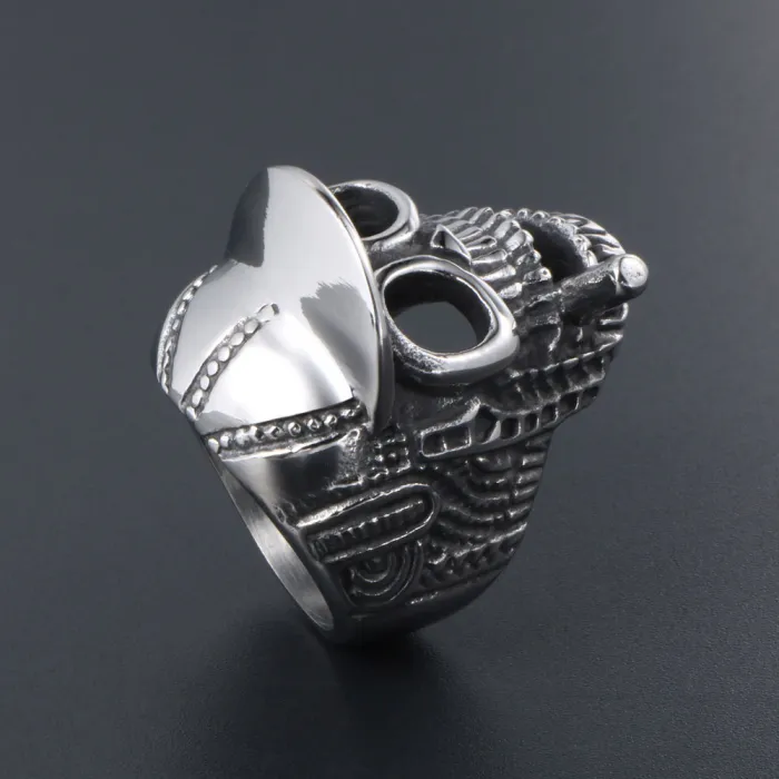 Wholesale Vintage Skull Ring – Stainless Steel Gothic Men’s Band Factory Price
