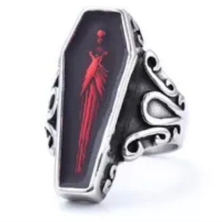 Wholesale Vintage Zombie Coffin Ring – Stainless Steel Gothic Men’s Band Factory Price