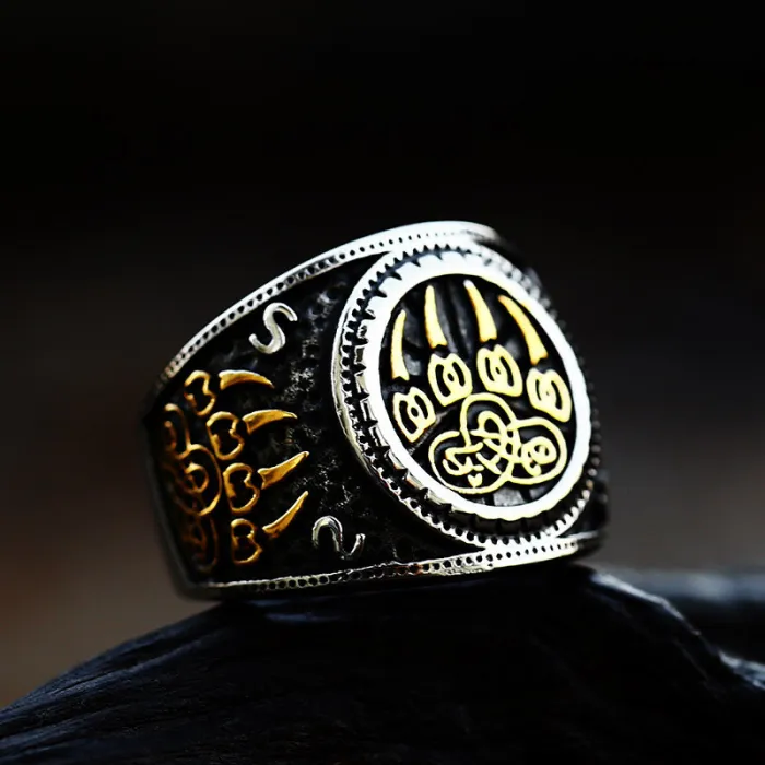 Wholesale Nordic Animal Rune Ring – Stainless Steel Viking Jewelry Supplier & Factory Price