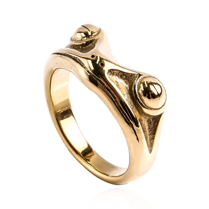 Wholesale Vintage Frog Prince Ring – Stainless Steel Unisex Animal Band Factory Price