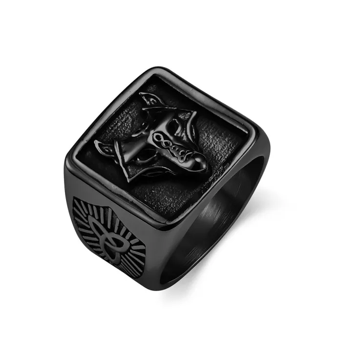 Wholesale Vintage Viking Wolf Knot Ring – Stainless Steel Nordic Men’s Band Factory Price