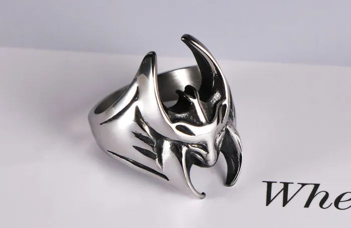 Wholesale Vintage Batman Ring – Stainless Steel Men’s Band Factory Price